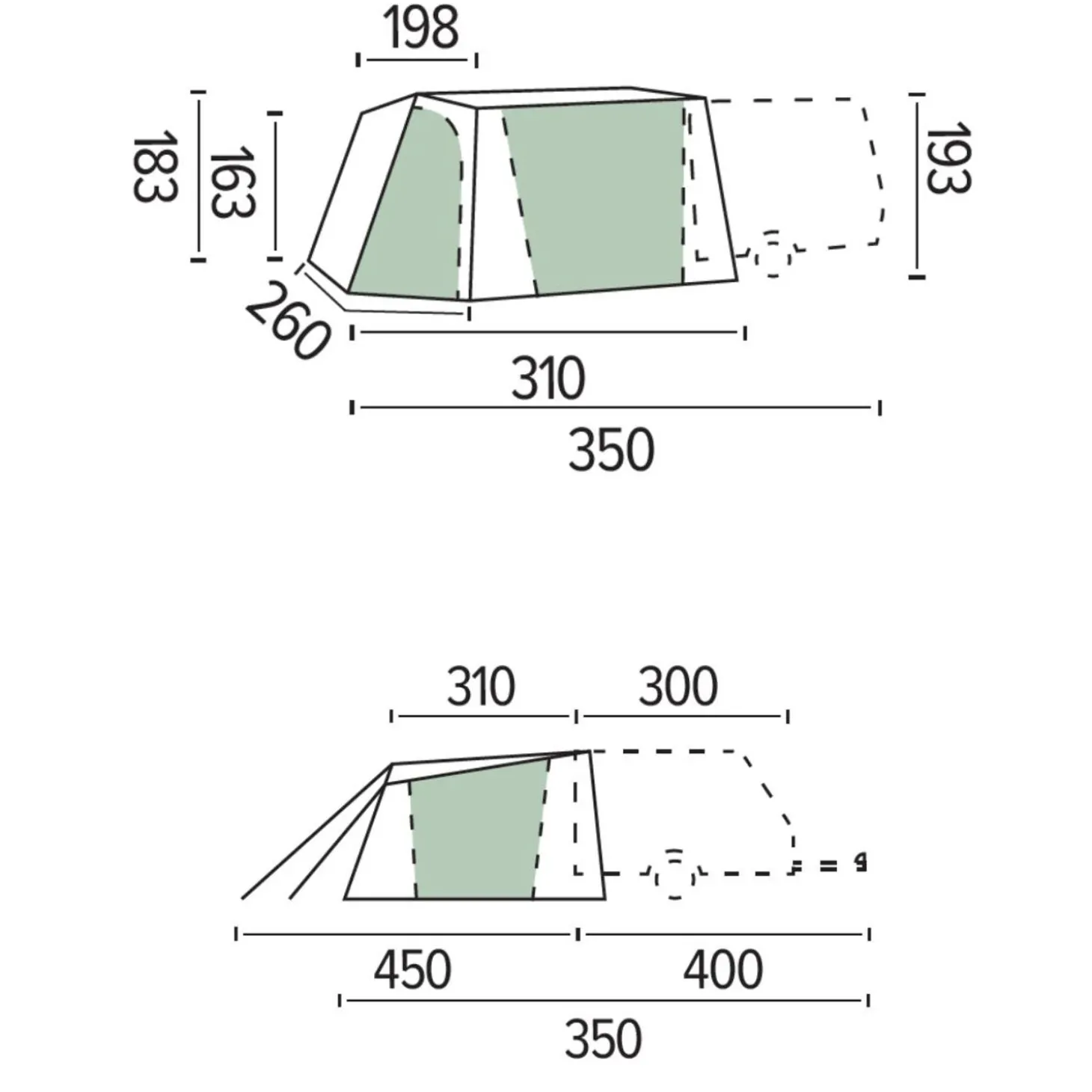Trigano Auvent Pour Caravane Mini Silver / Mini Freestyle< Auvent Caravane Surbaissée