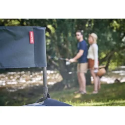 Trigano Chaise Camping Pliante Gris Noir< Chaise De Camping