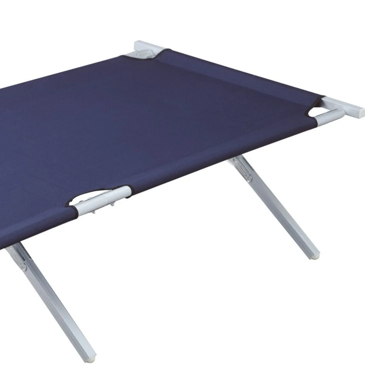 Trigano Lit De Camp Alu Bleu< Couchage