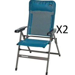 Trigano Pack 2 Fauteuils Electra Dossier Bas< Bons Plans