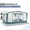 Trigano Pack Auvent Montreux 3M - Espace Nuit Premium< Bons Plans