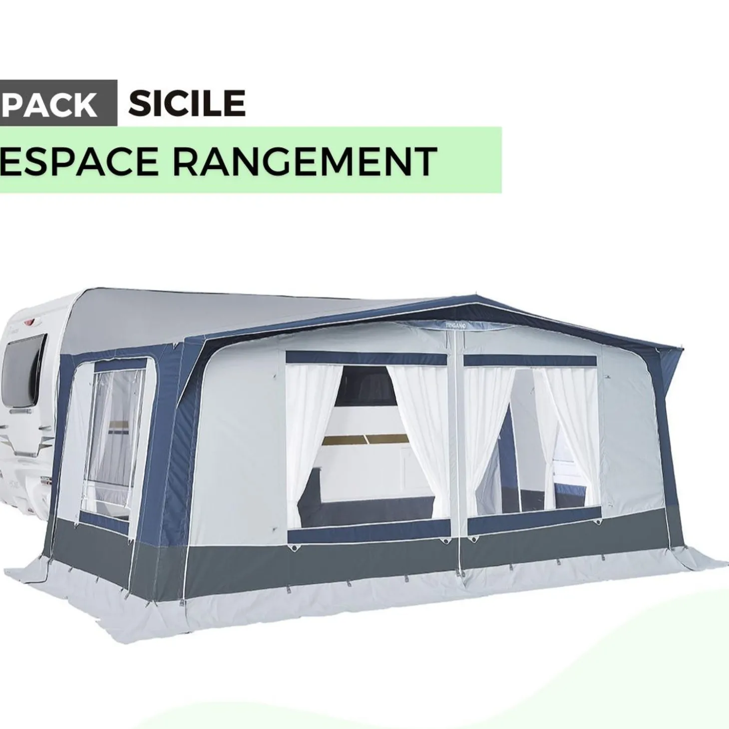Trigano Pack Auvent Sicile - Espace Rangement< Bons Plans