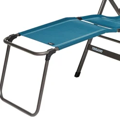 Trigano Pack Fauteuil Camping Electra Matelasse + Repose-Pied< Bons Plans