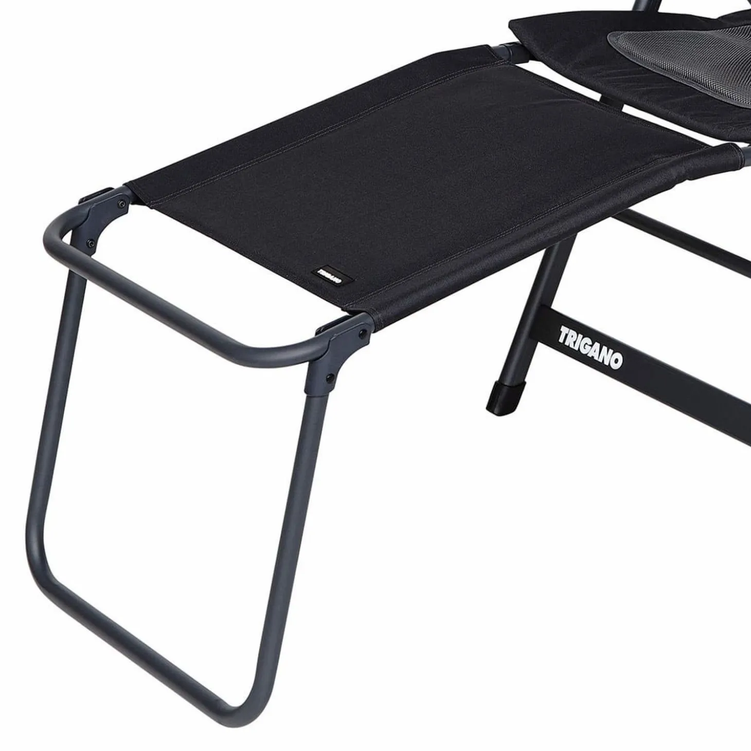 Trigano Pack Fauteuil Camping Graphite Matelasse + Repose-Pied< Bons Plans