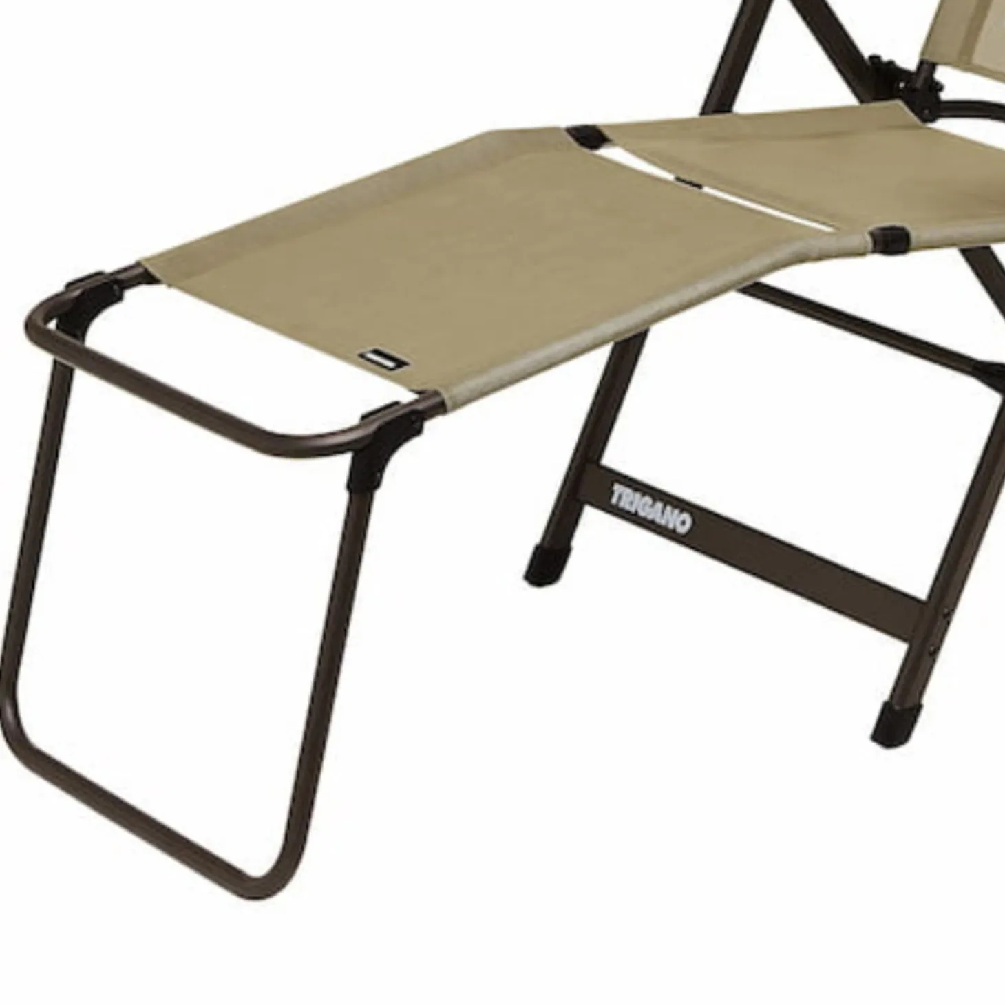 Trigano Pack Fauteuil Camping Moka Dossier Bas + Repose-Pied< Bons Plans