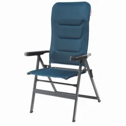 Trigano Pack Fauteuil Camping Premium Dark Blue + Repose-Pied< Bons Plans