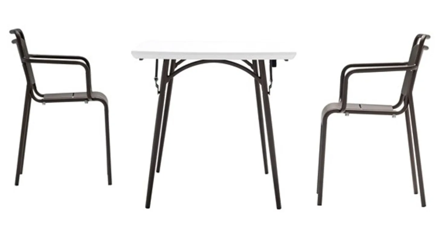 Trigano Table Polyethylene Pliage Central 180 Cm< Table De Camping