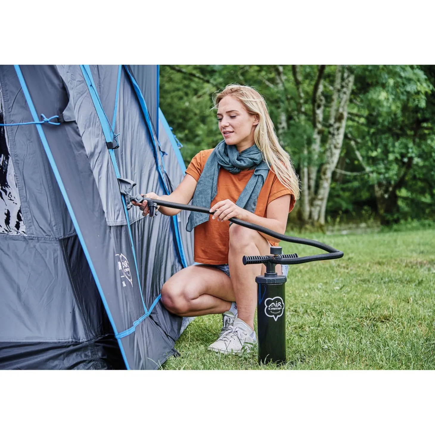Trigano Tente Camping Gonflable 4 Places Diablo 4 < Tente Camping Familiale