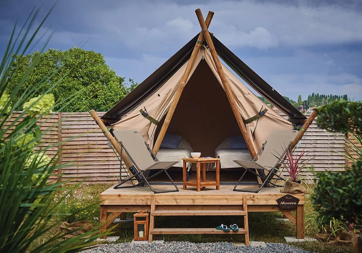 Trigano Tente Lodge 2 Places Moorea - < Tente Camping 2 Places
