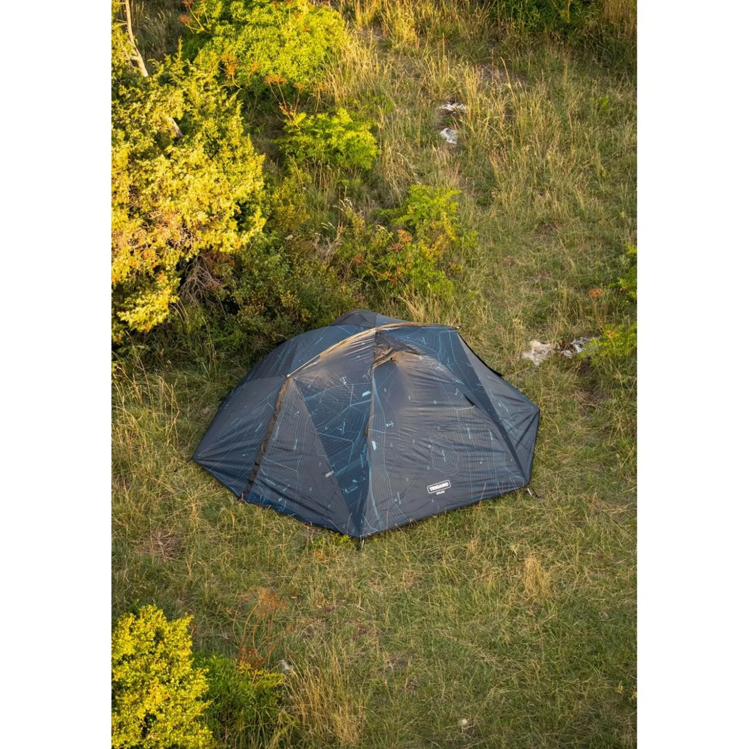 Trigano Tente Randonnée 2 Places Atlas - < Tente Camping 2 Places