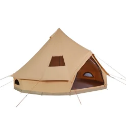 Trigano Tipi Camping Coton Gobi 8 - < Tente Camping Familiale